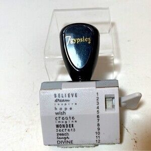 Rubber Stamp Multi Function Roller, 12 Phrases or Words
